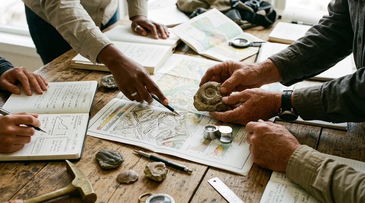 Travail cartographique et analyse stratigraphique collégiale