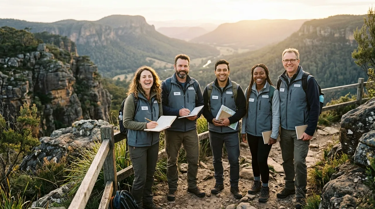 Équipe bénévole et coordinateurs de terrain de l'association